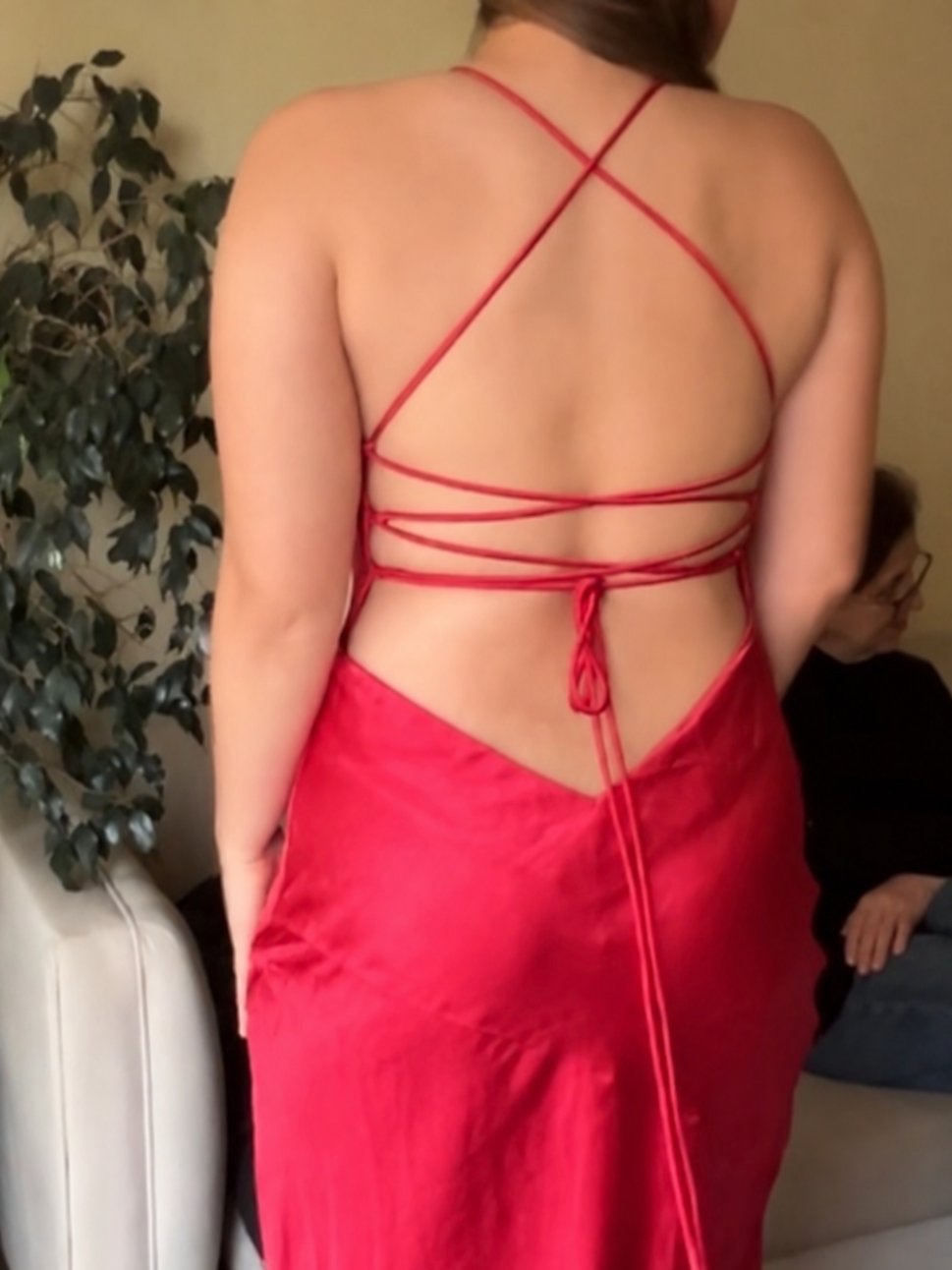 Vestido fiesta rojo 3
