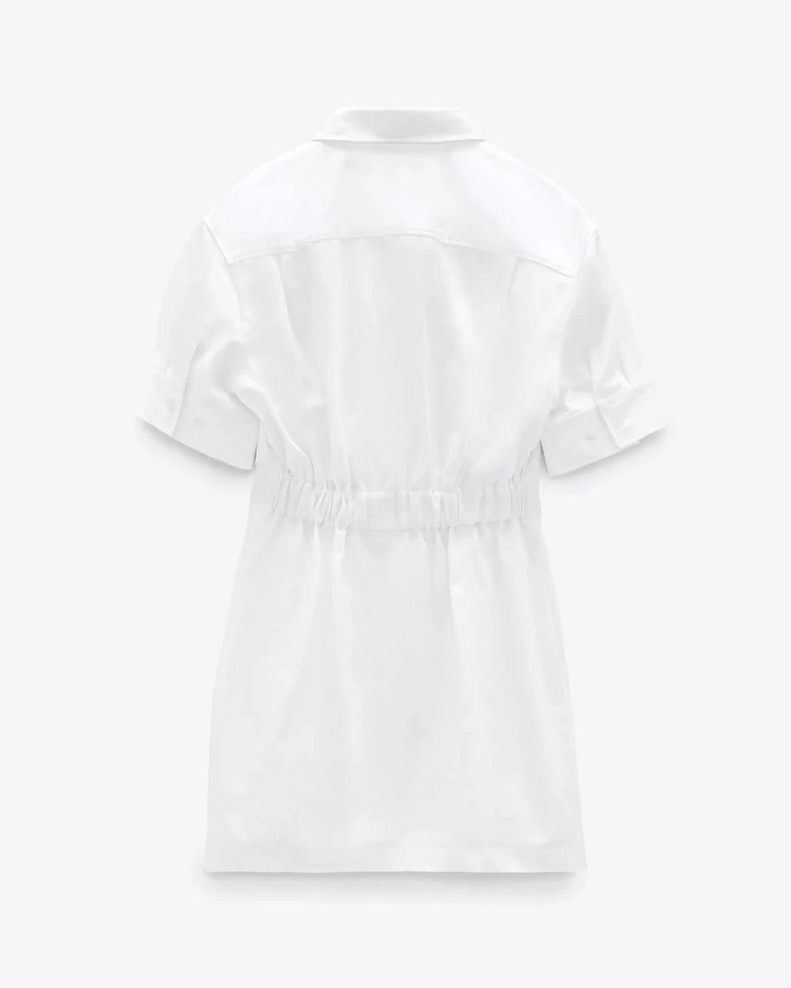 Vestido blanco denim