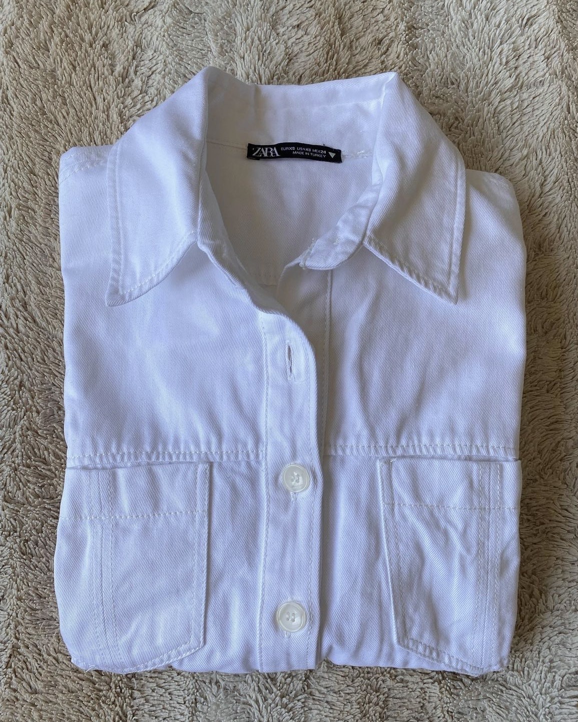 Vestido blanco denim  4