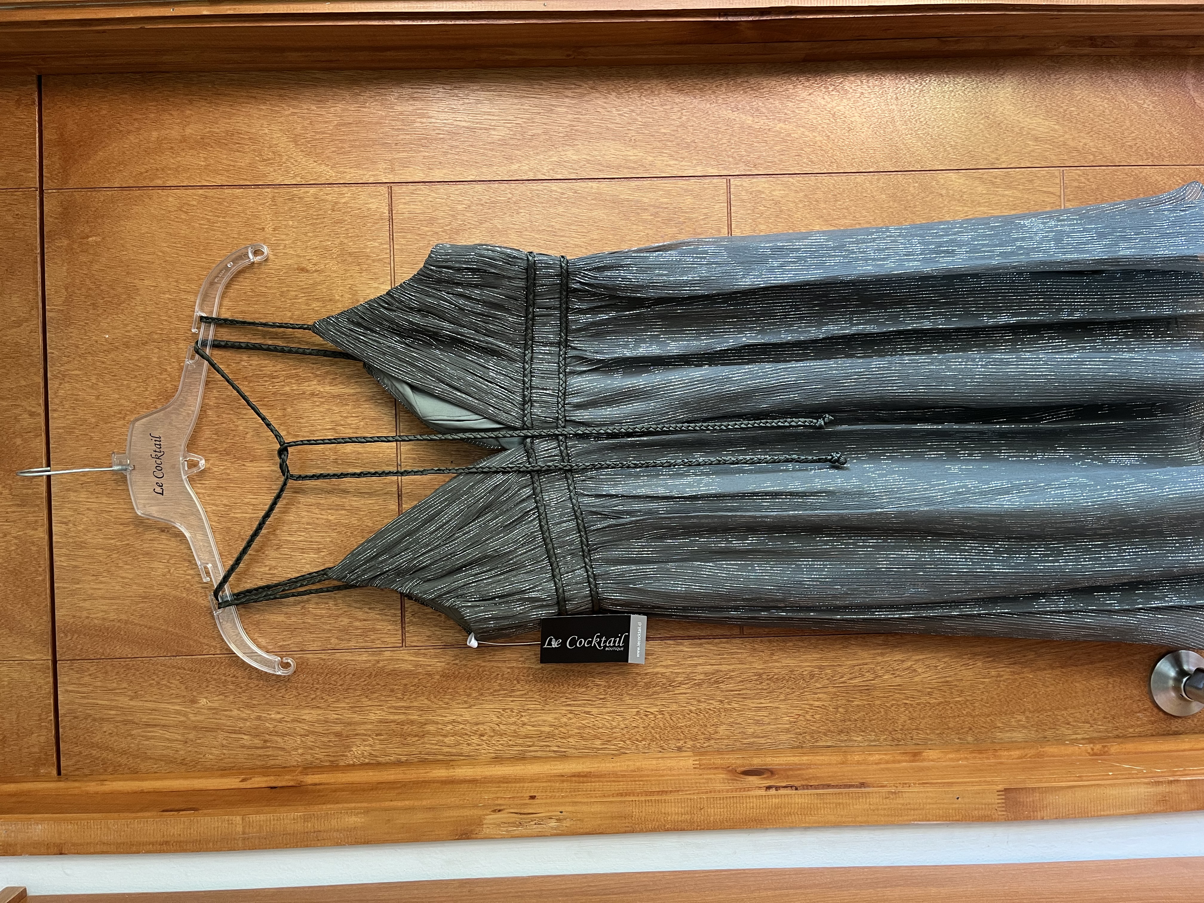 Vestido fiesta nuevo talla 6 (largo rodilla) 3