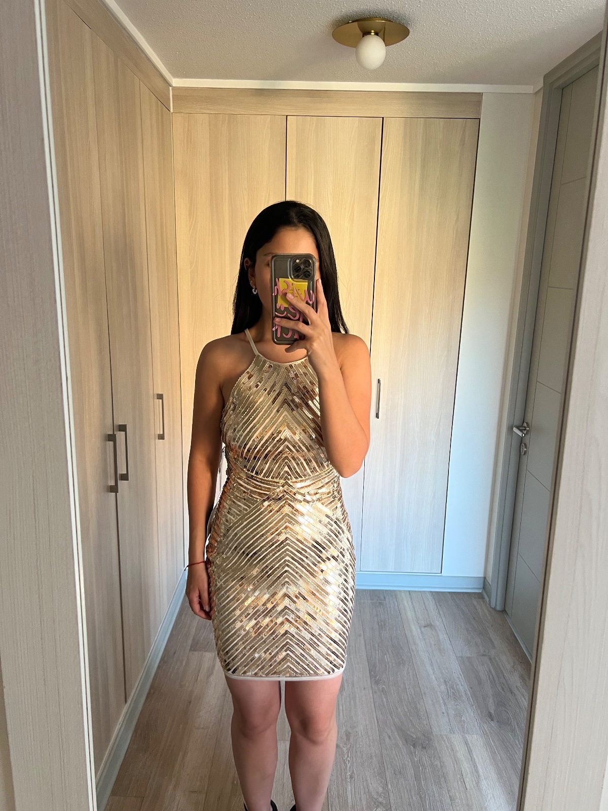 Vestido dorado
