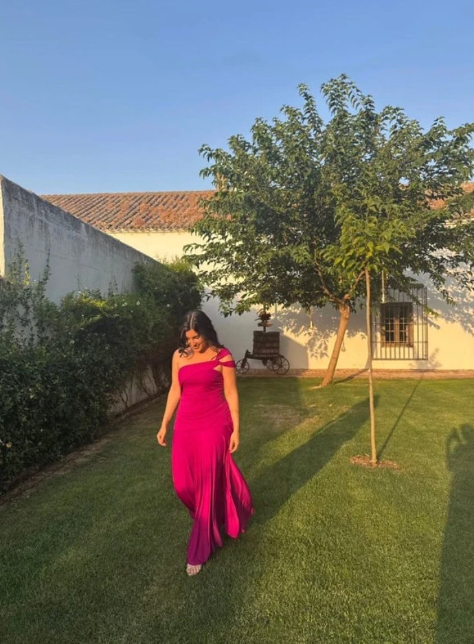 Vestido rosa miphai