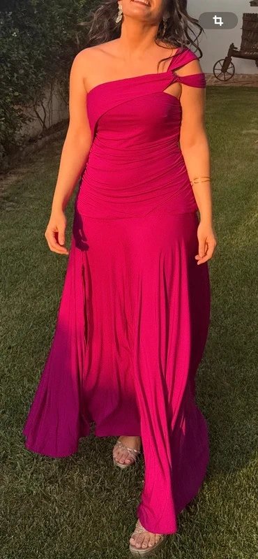 Vestido rosa miphai 5