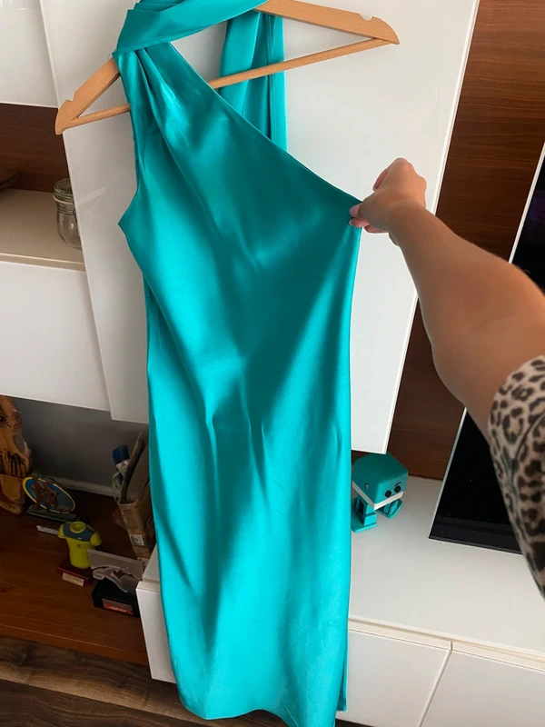 Vestido The-Are turquesa 4