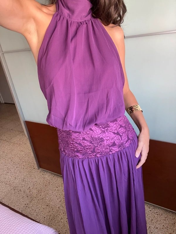 Vestido aware daphne malva 3