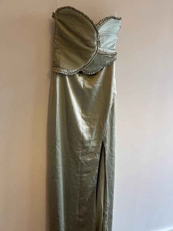 Vestido verde aguamarina 3