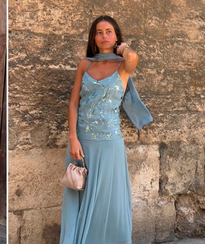 Vestido y pañuelo The Are