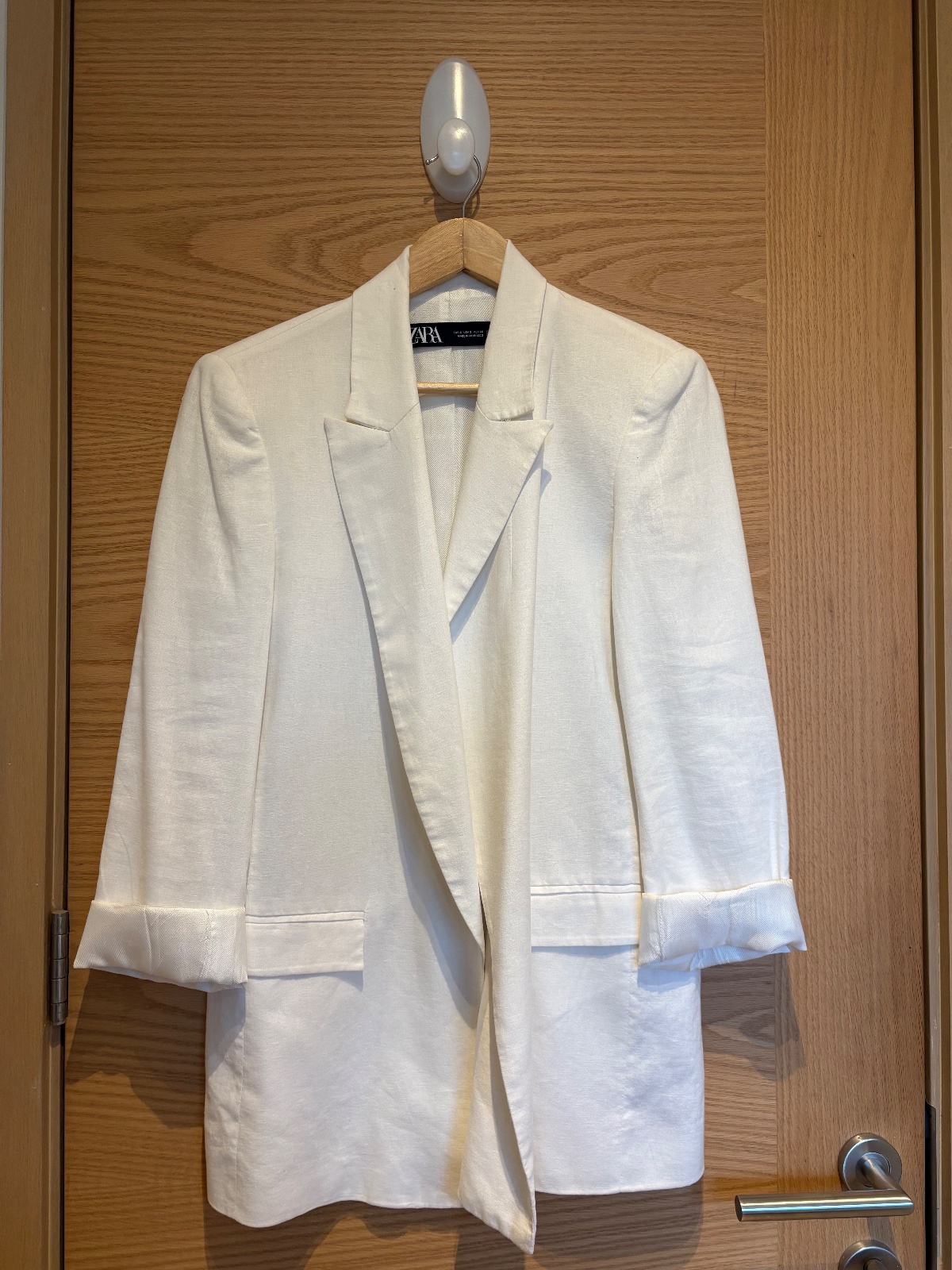 Blazer lino blanco
