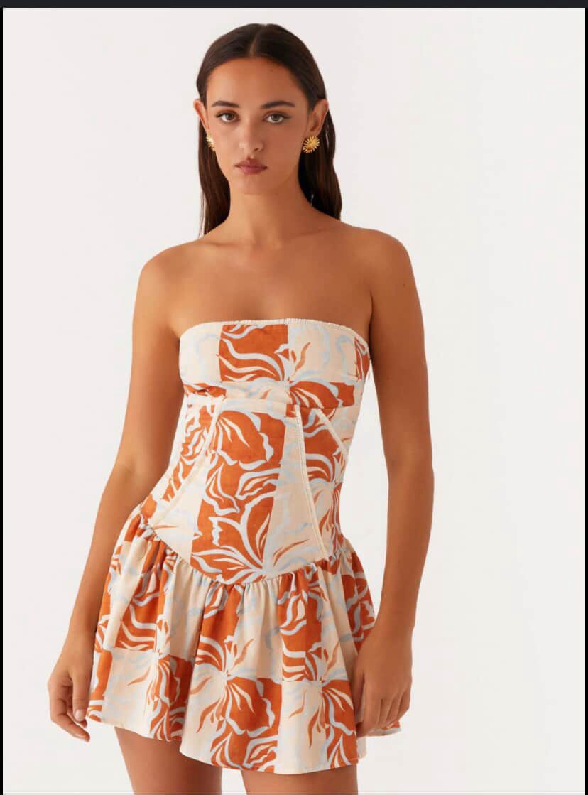 VESTIDO MINI CORSET