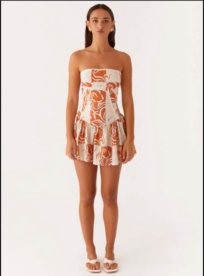 VESTIDO MINI CORSET