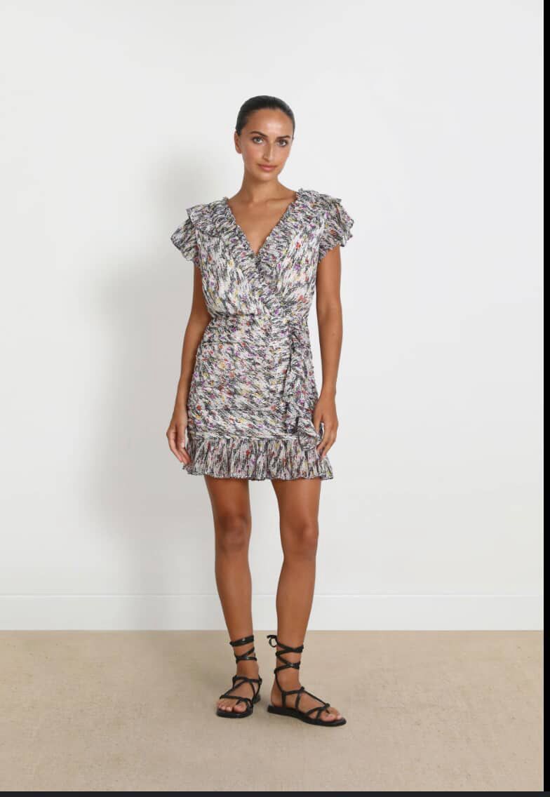 VESTIDO PRINT VUELOS