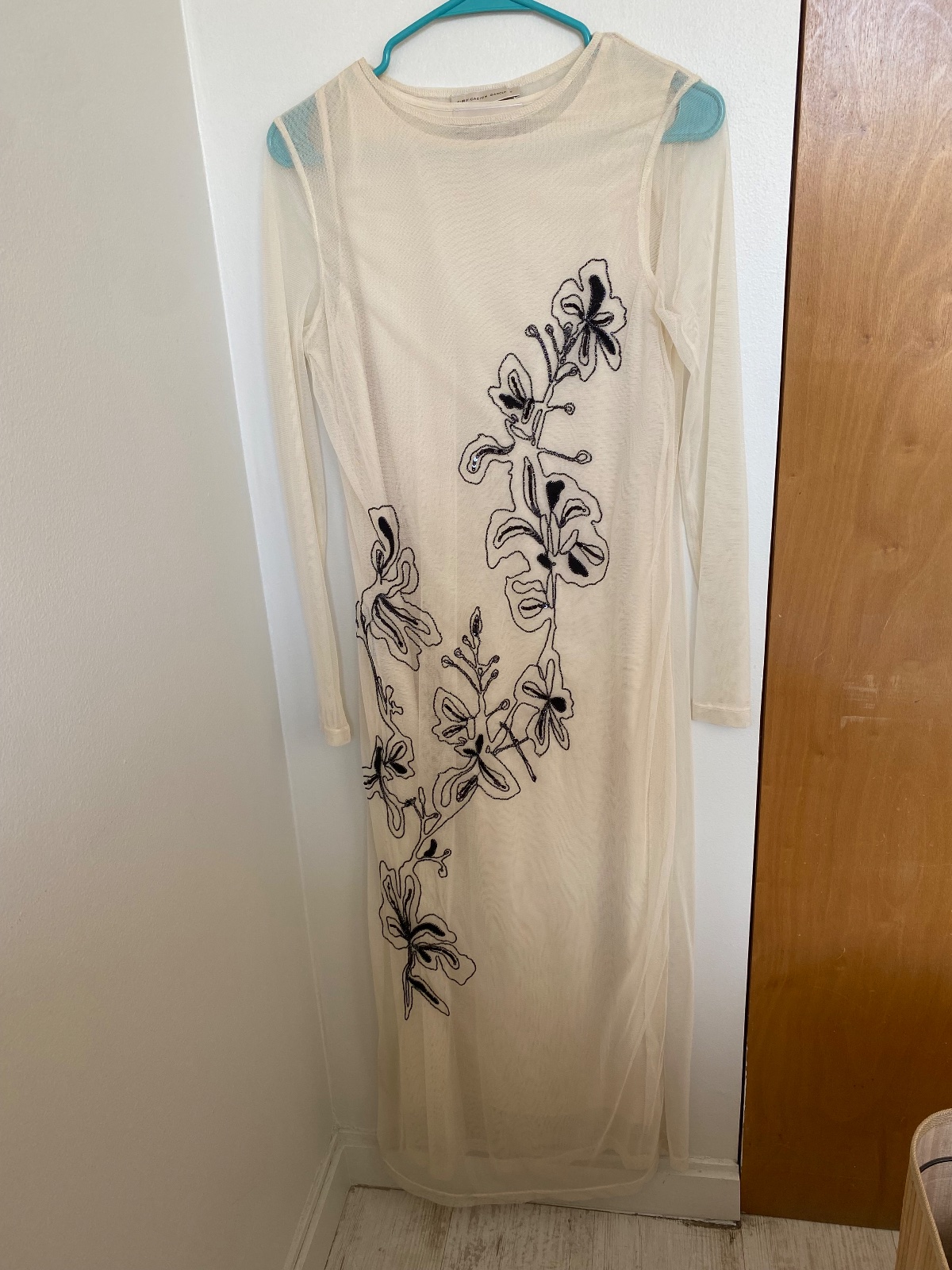 Vestido largo Purificación García bordado – Talla S ✨ 3