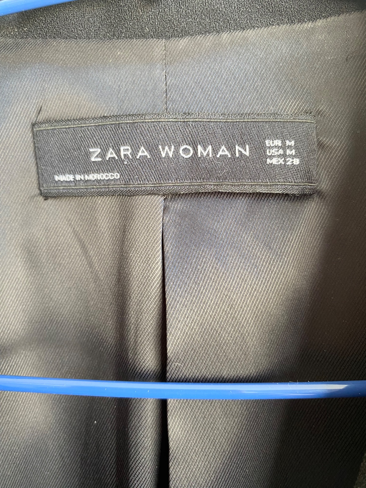 Blazer negro Zara Woman – Talla M 🖤 4