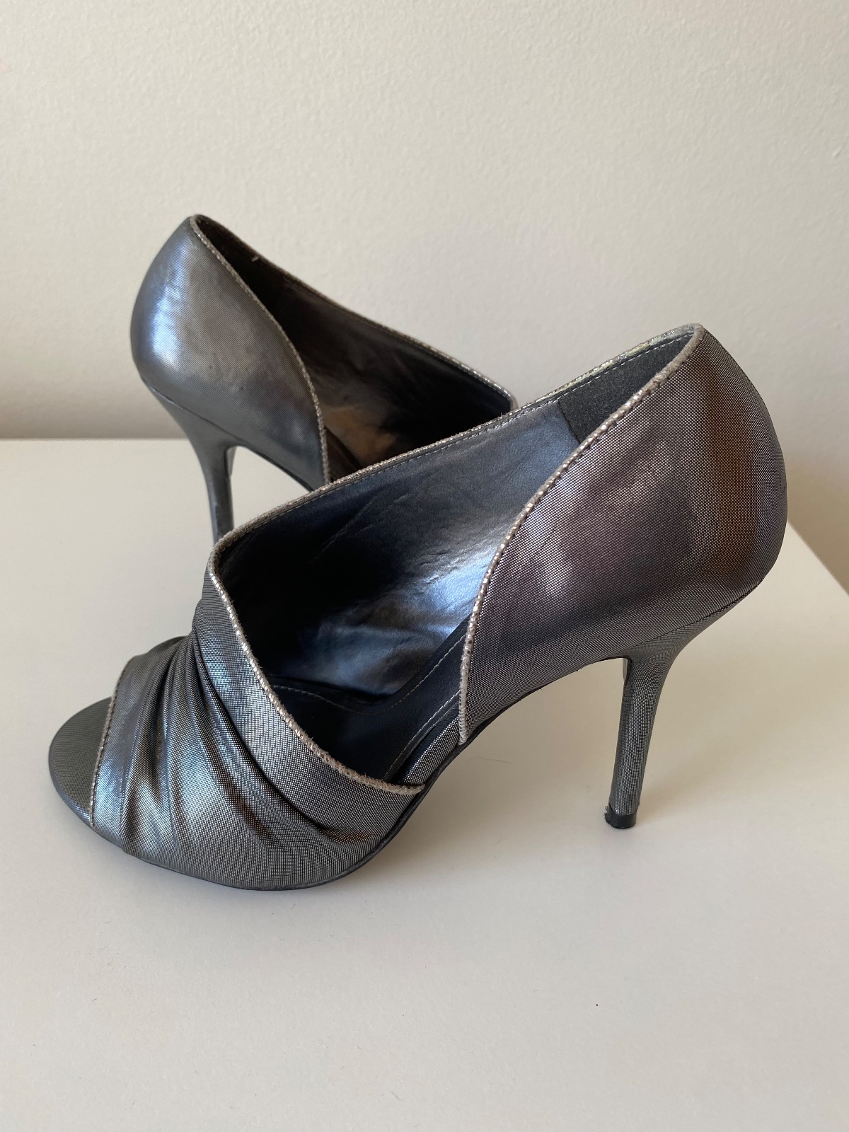 Zapatos ALDO metalizados taco alto – Talla 38 ✨ 3