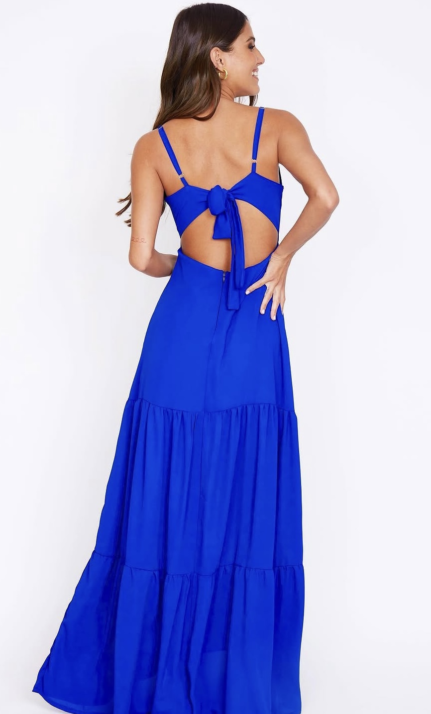 Vestido Leticia celeste