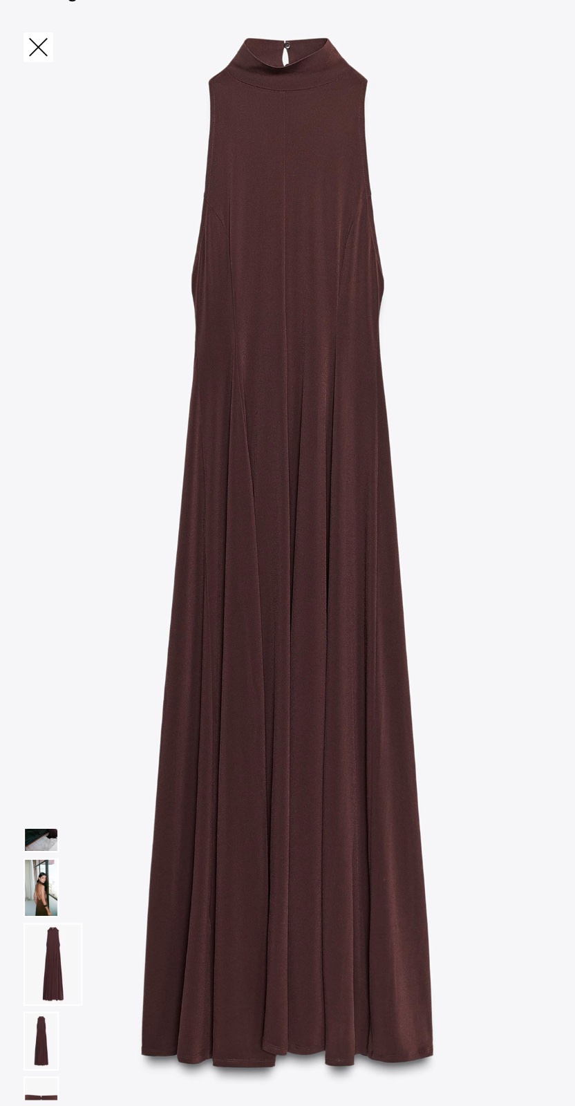 Vestido  Zara fiesta talla M 3