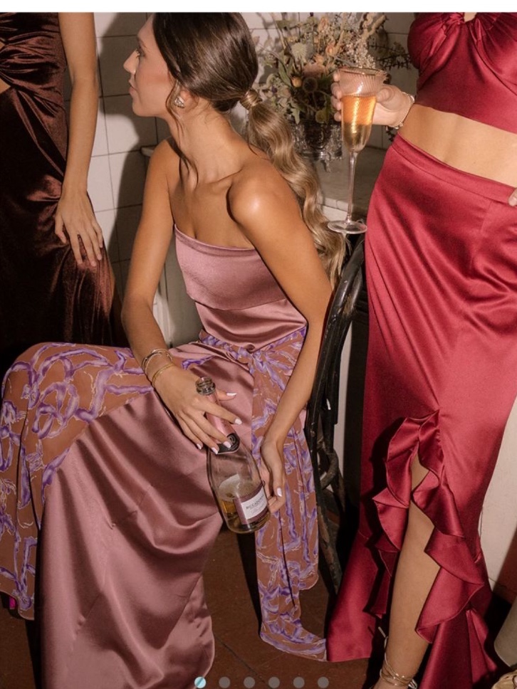 VESTIDO ROSA PALO