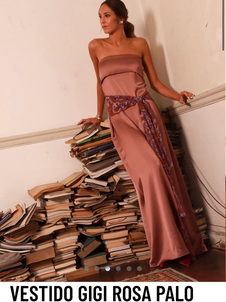 VESTIDO ROSA PALO